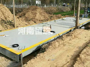 新野农村养殖合作社SCS-80t数字汽车衡