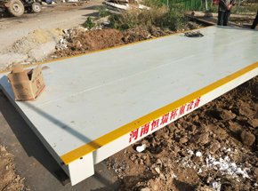 周口淮阳杜庄圆木收购站6m 30t地磅