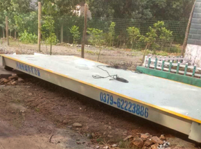 平顶山蟒川粮食收购社40吨地磅