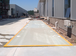 洛阳金涛华印新材料公司150吨地磅