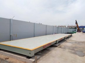 商丘宁陵碧挂园3x16m 120吨数字地磅