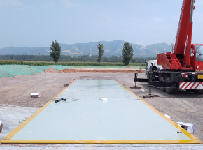 山西长治中铁十二局3x18m-150吨地磅