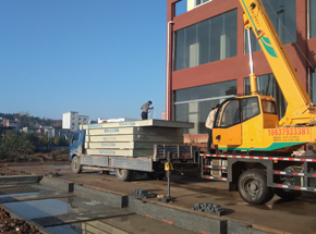 洛阳嵩县建业城一期120吨地磅