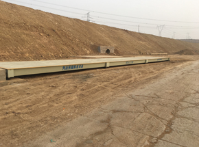 中铁十二局集团18m定额150吨地磅