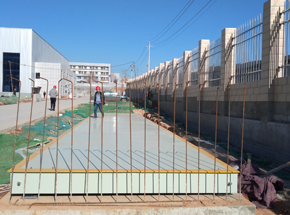 洛阳尚兴铝业3.2x18m定额150吨地磅