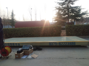 三门峡天蓝环保科技10吨地磅