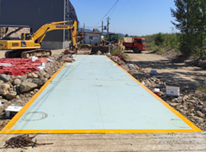 三门峡卢氏县老张沙场100吨电子地磅