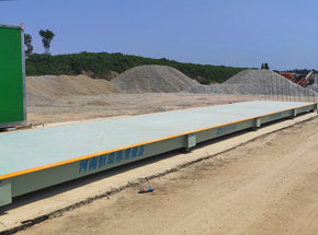 上蔡县污水处理厂16m-100吨电子地磅