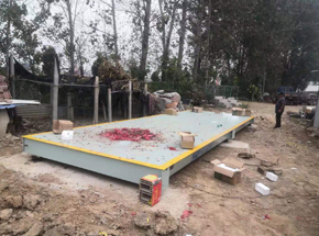 商丘夏邑献露建材9m-100吨地磅