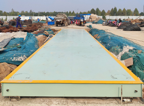 焦作武陟新隆建工集团100吨地磅