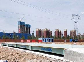 南阳市南召建业城项目16m-120吨地磅