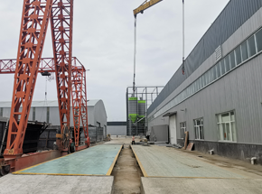 濮阳天工新型建材20m-200吨地磅