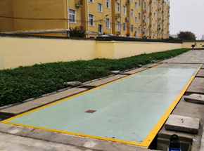 河南鼎一电器科技发展公司100吨地磅