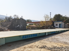 三门峡灵宝赛迪建材二厂区150吨地磅