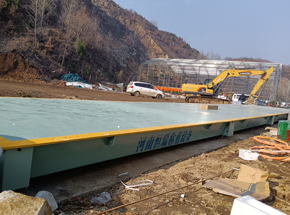 嵩县吕沟口水稳拌和站200吨地磅