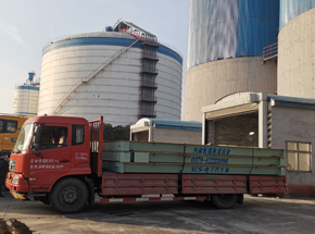 巩义新世纪建工下料仓100吨地磅