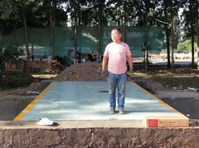 焦作沁阳李桥村农业合作社100吨地磅