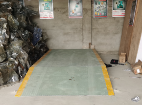 南阳卧龙十八里岗废品收购站10吨地磅