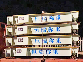 河南遨太化工重庆白鹤林村80吨料罐秤