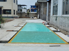 信阳市光山白鲨针布有限公司100吨地磅