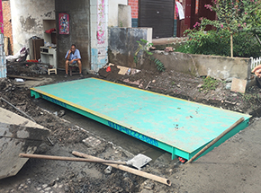 平顶山汝州市王寨乡辛庄农业合作社15吨地磅