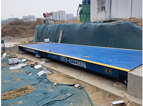 河南弘特建设工程有限公司80吨地磅