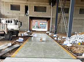 山东金诚达工程装饰有限公司100吨地磅