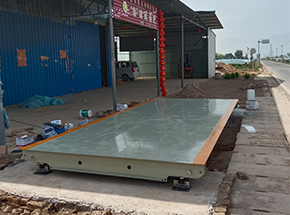 山西永济朱家庄收粮点30吨地磅