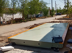 山东济宁朱庄粮食合作社30吨地磅